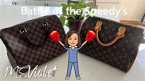 lv speedy monogram vs damier|COMPARISON: LV Speedy 30 Classic Monogram vs. Damier .